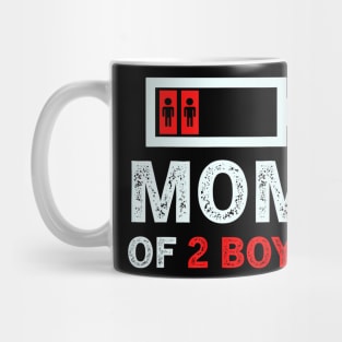 MOM OF 2 BOYS from Son Mothers Day Birthday Women Mug